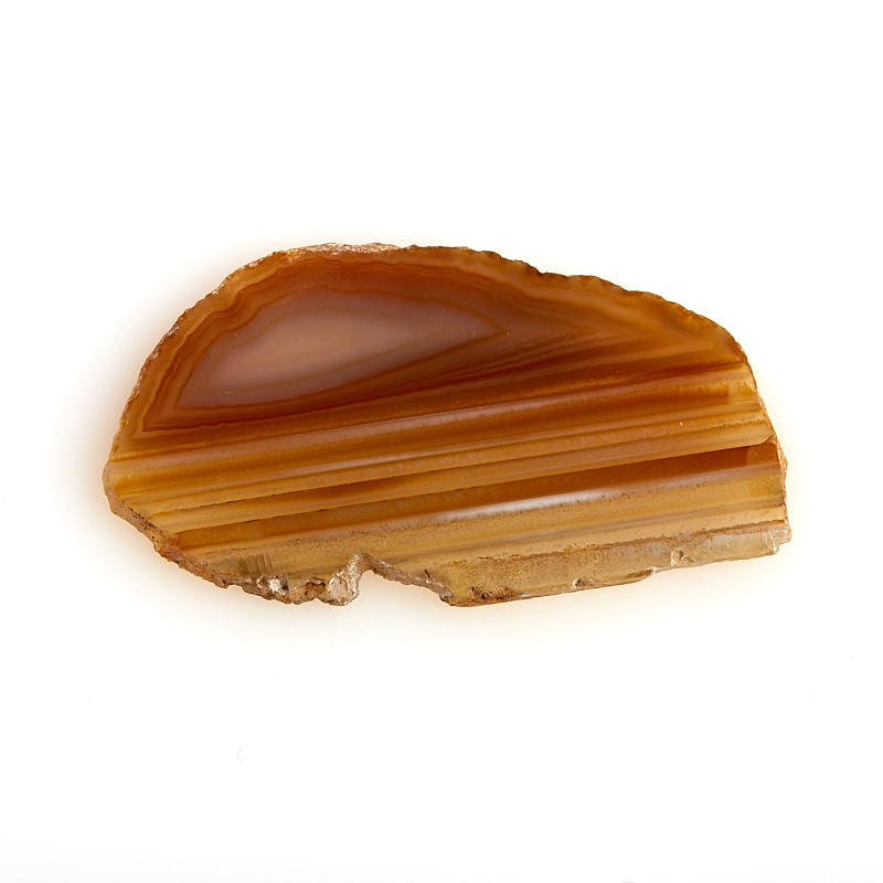 Срез агат коричневый Бразилия 7-9 см (1 шт)