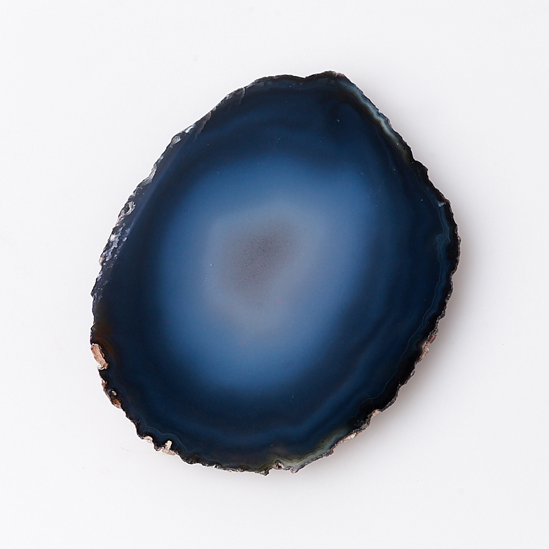 Срез агат серый Бразилия 5-7&nbsp;см (1&nbsp;шт)