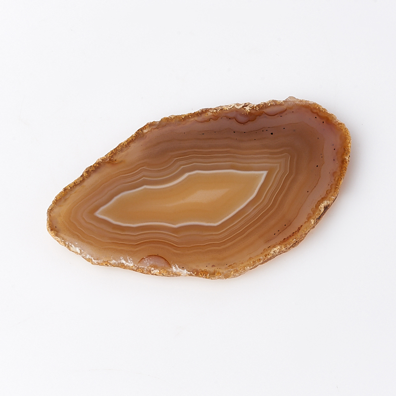 Срез агат коричневый Бразилия 5-7&nbsp;см (1&nbsp;шт)