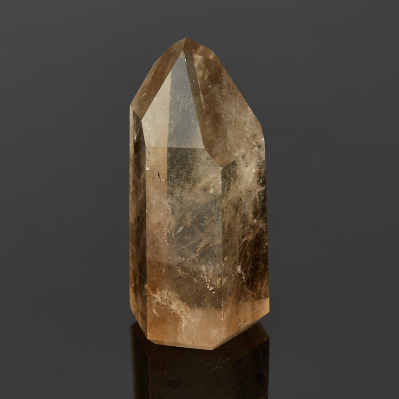 Кристалл раухтопаз Бразилия 7-9&nbsp;см (ограненный) (1&nbsp;шт)