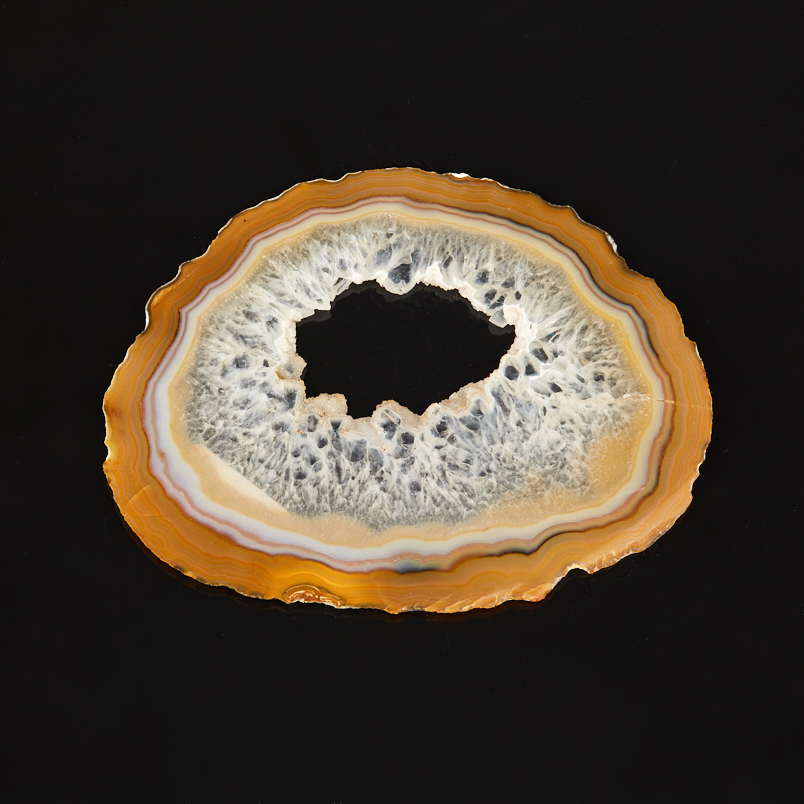 Срез агат коричневый Бразилия 12-16&nbsp;см