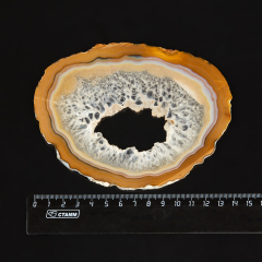 Срез агат коричневый Бразилия 12-16 см