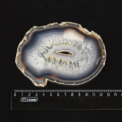 Срез агат серый Бразилия 12-16 см