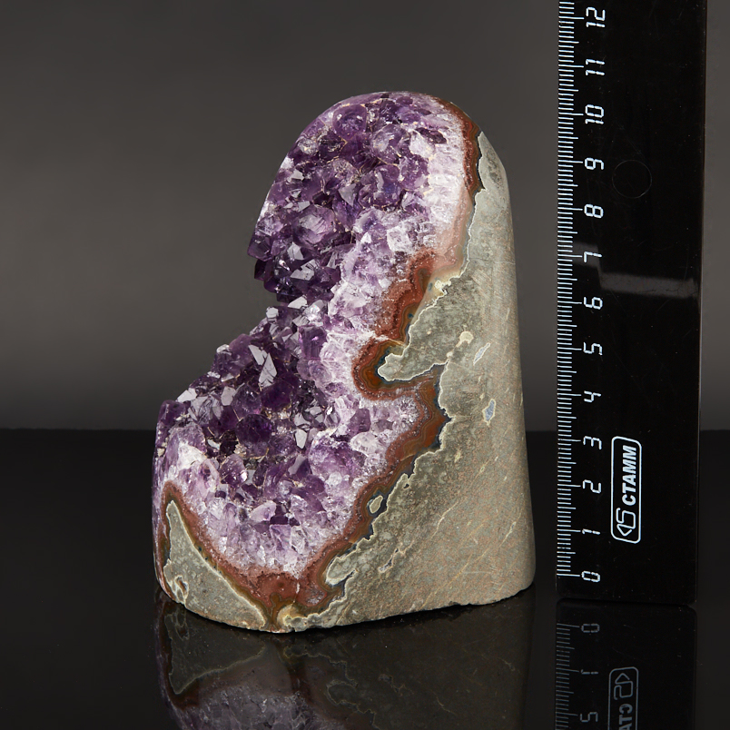 Жеода аметист Бразилия 9-12&nbsp;см
