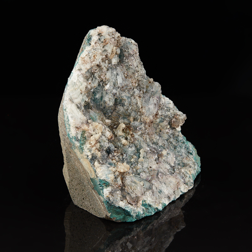 Друза аметист зелёный Бразилия 9-12&nbsp;см