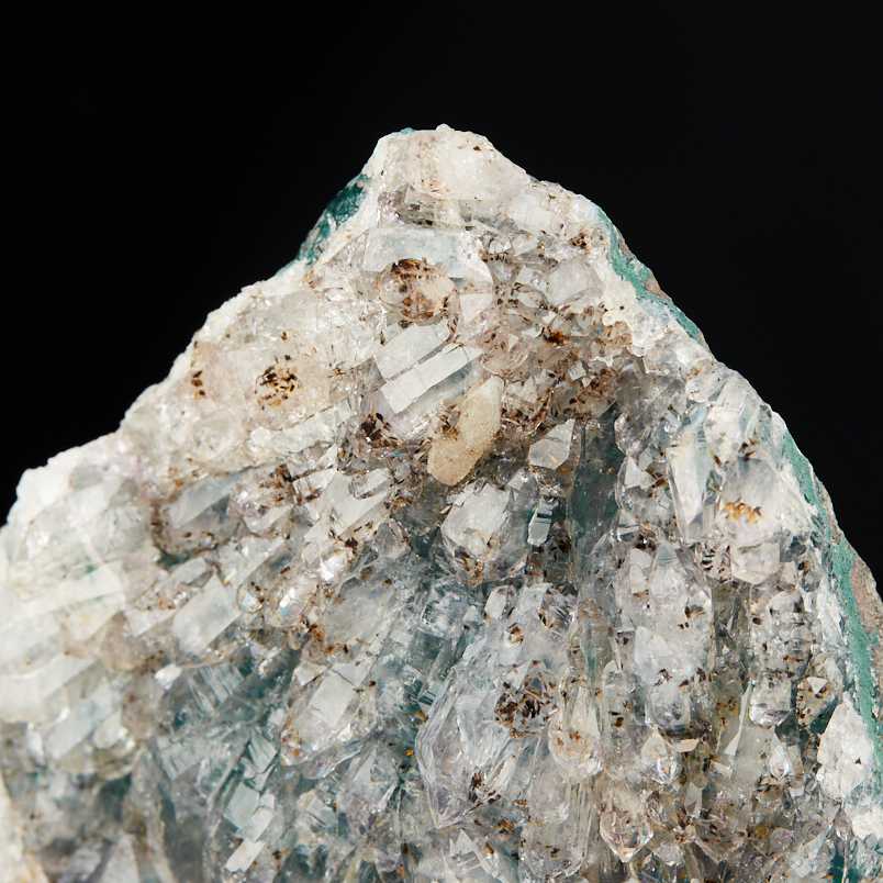 Друза аметист зелёный Бразилия 9-12&nbsp;см