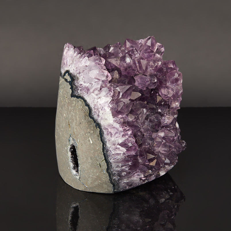 Жеода аметист Бразилия 7-9&nbsp;см