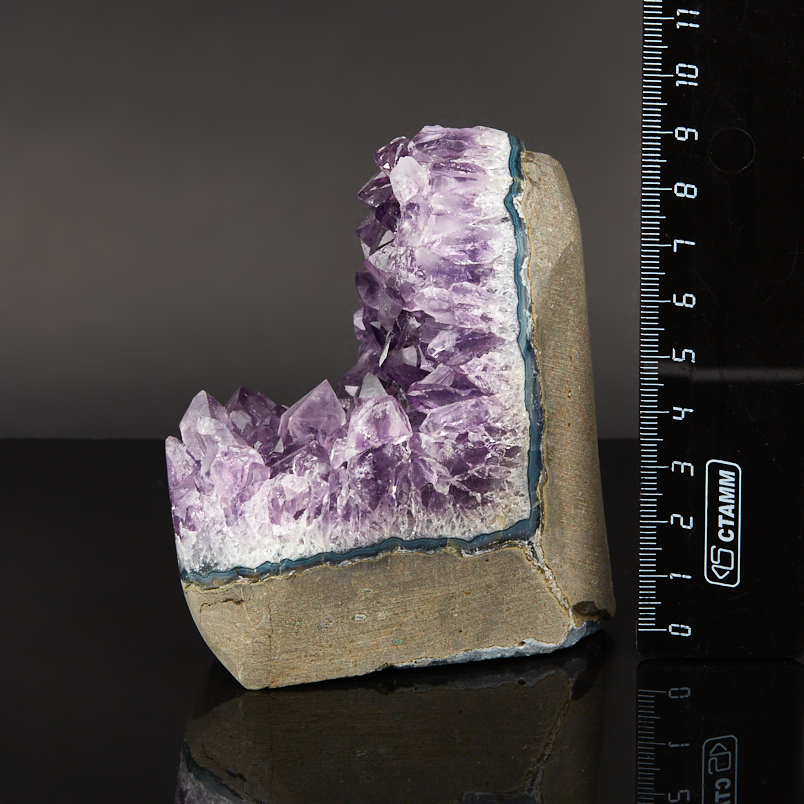 Жеода аметист Бразилия 7-9&nbsp;см