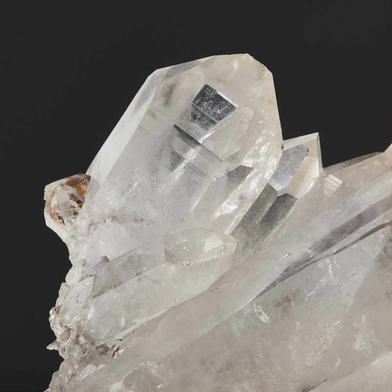 Друза кварц лемурийский Бразилия 16-20&nbsp;см