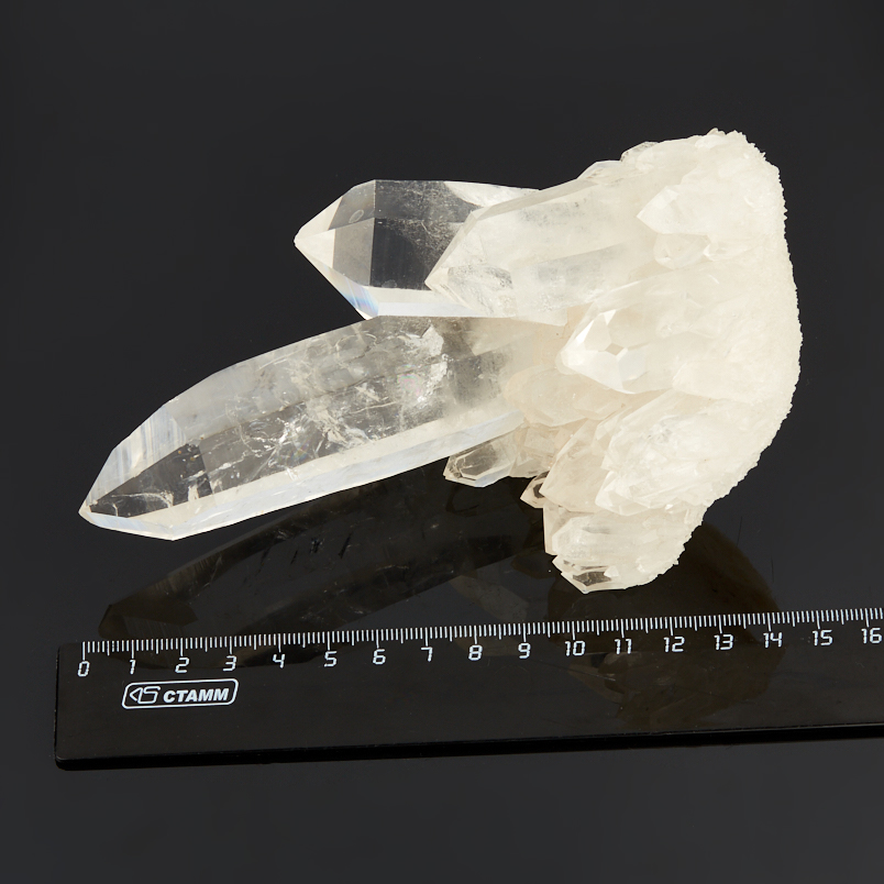 Друза кварц лемурийский Бразилия 16-20&nbsp;см