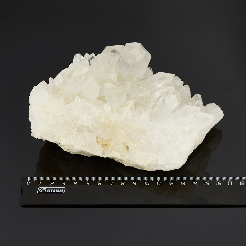 Друза горный хрусталь Бразилия 16-20&nbsp;см