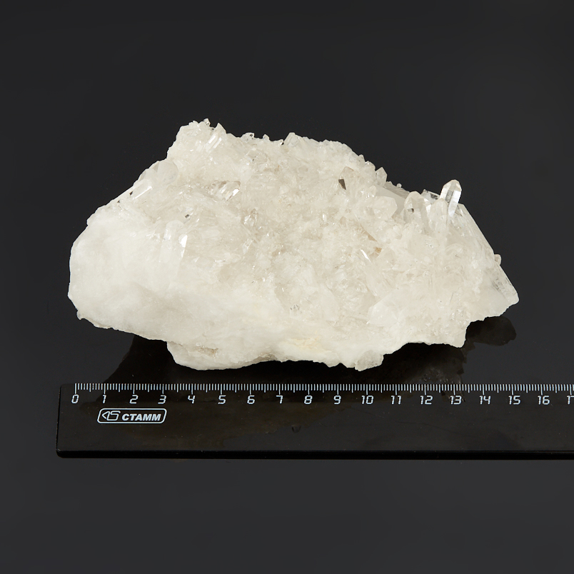 Друза горный хрусталь Бразилия 12-16&nbsp;см