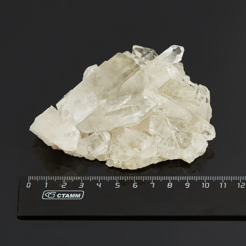 Друза горный хрусталь Бразилия 9-12&nbsp;см