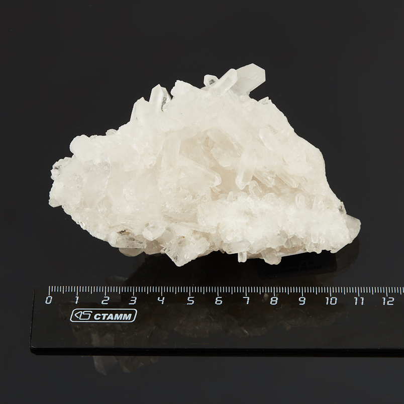 Друза горный хрусталь Бразилия 9-12&nbsp;см