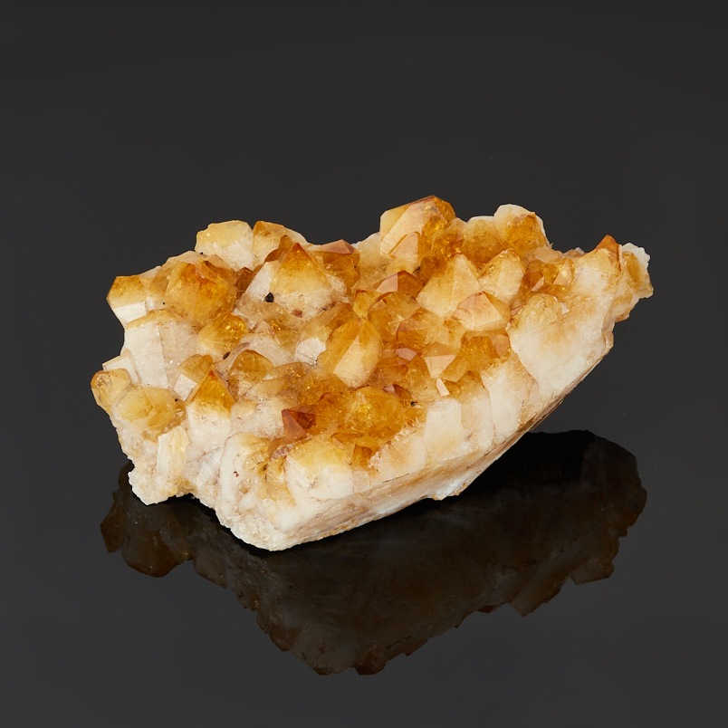 Друза цитрин Бразилия 12-16&nbsp;см