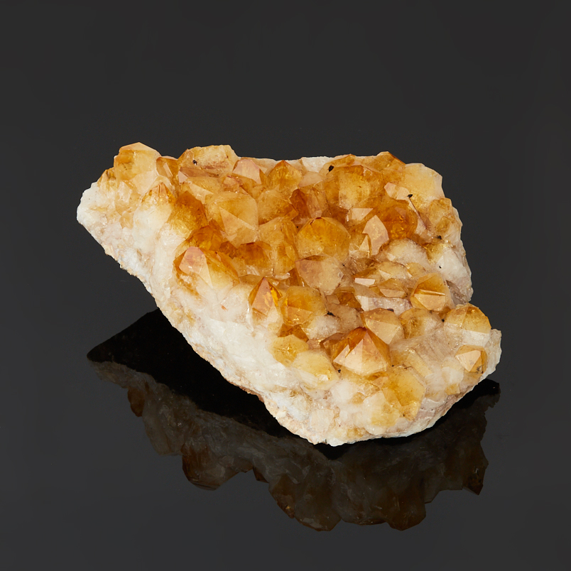 Друза цитрин Бразилия 12-16&nbsp;см