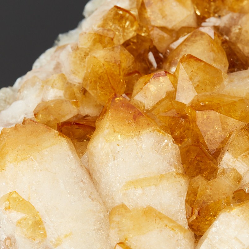 Друза цитрин Бразилия 16-20&nbsp;см