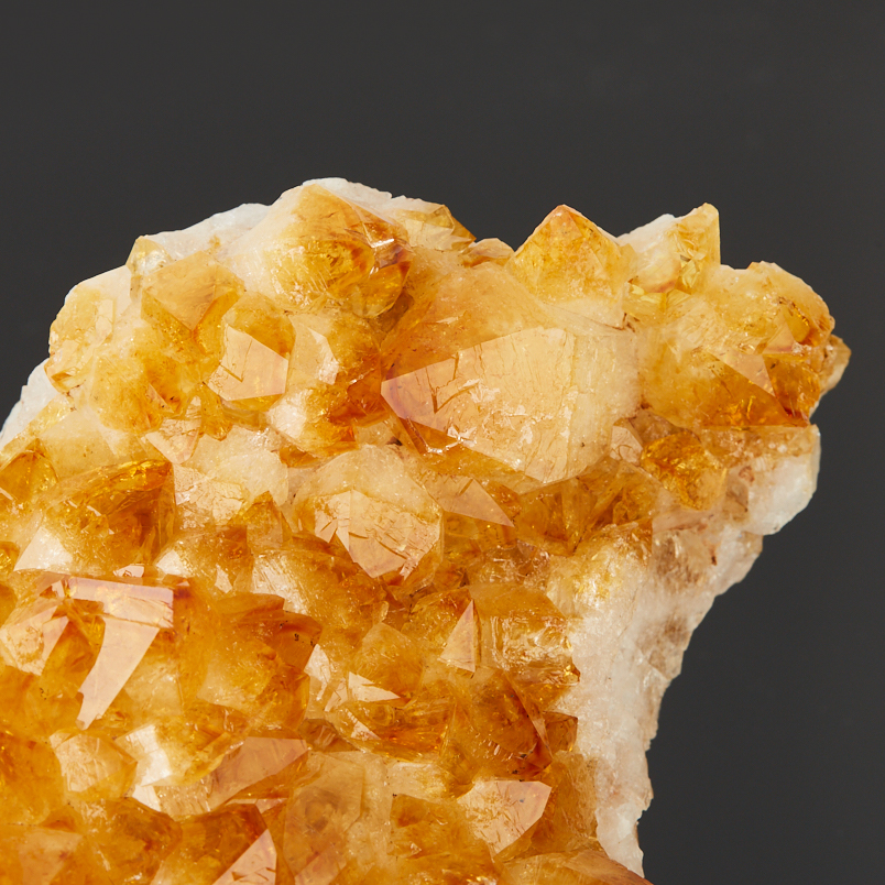 Друза цитрин Бразилия 16-20&nbsp;см