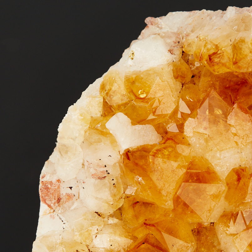 Друза цитрин Бразилия 16-20&nbsp;см