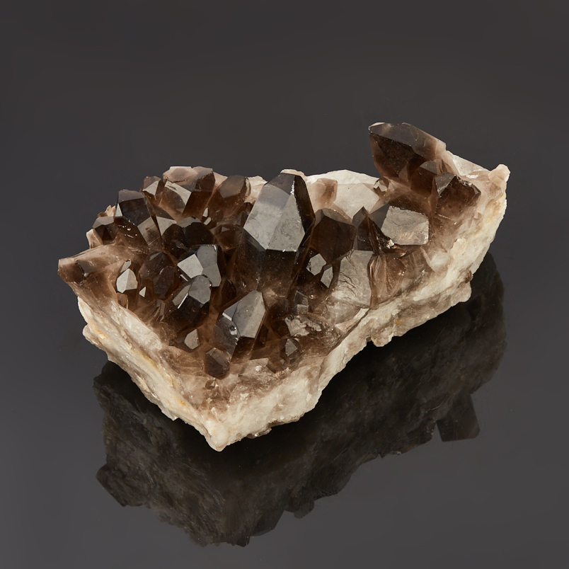 Друза раухтопаз Бразилия 16-20&nbsp;см