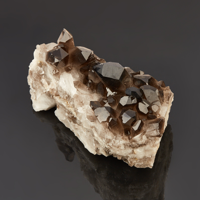 Друза раухтопаз Бразилия 16-20&nbsp;см