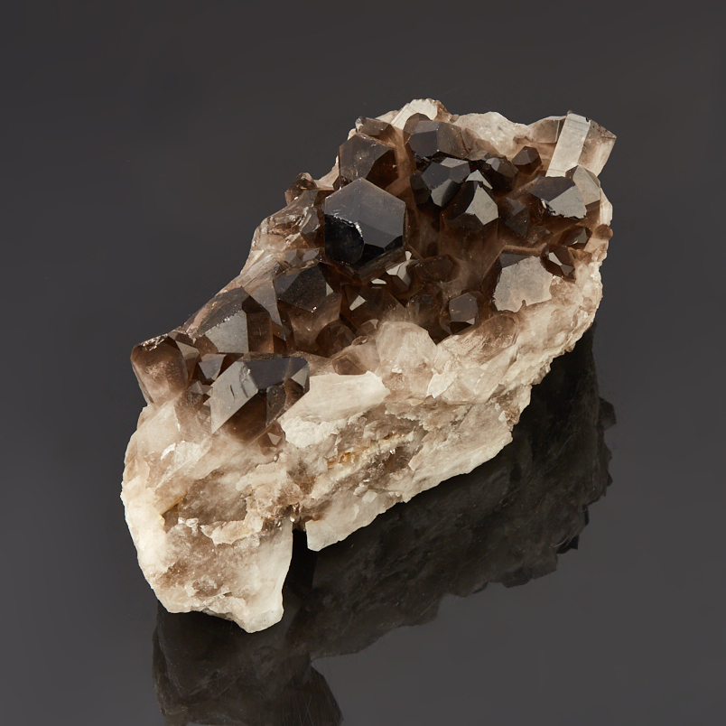 Друза раухтопаз Бразилия 16-20&nbsp;см