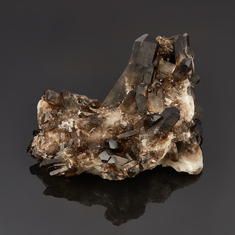 Друза раухтопаз Бразилия 16-20&nbsp;см