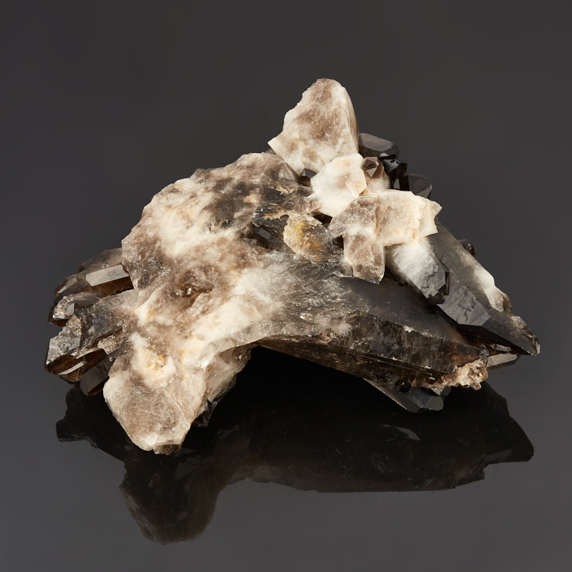 Друза раухтопаз Бразилия 16-20&nbsp;см