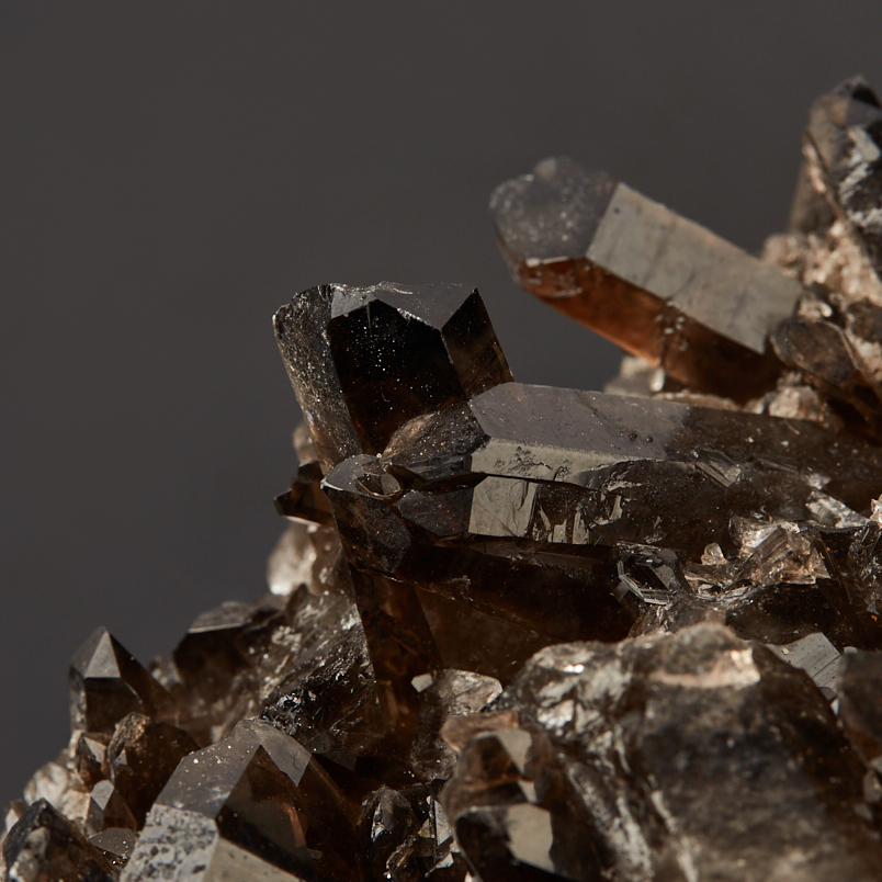 Друза раухтопаз Бразилия 16-20&nbsp;см