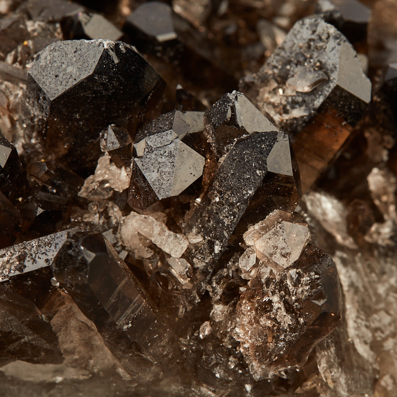 Друза раухтопаз Бразилия 16-20&nbsp;см