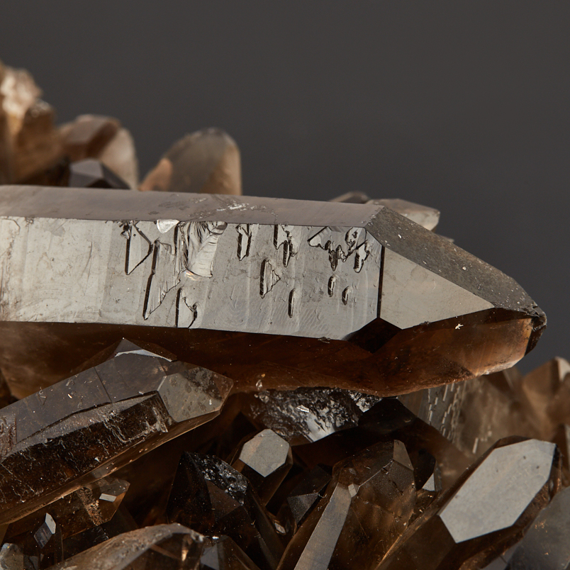 Друза раухтопаз Бразилия 16-20&nbsp;см