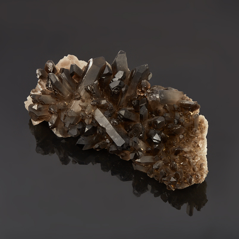 Друза раухтопаз Бразилия 16-20&nbsp;см