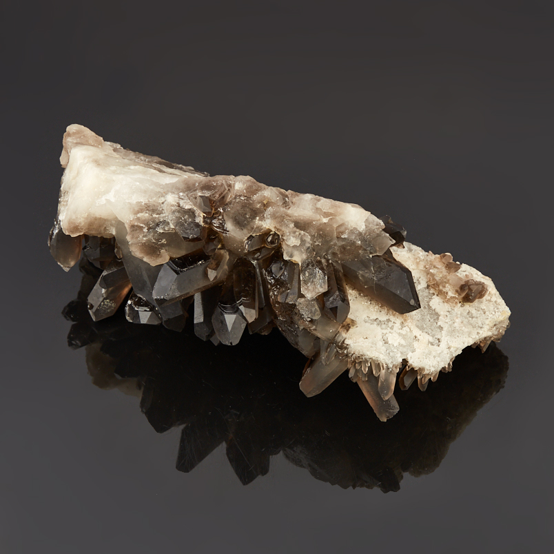 Друза раухтопаз Бразилия 16-20&nbsp;см