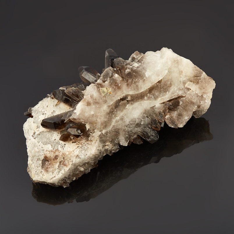 Друза раухтопаз Бразилия 16-20&nbsp;см