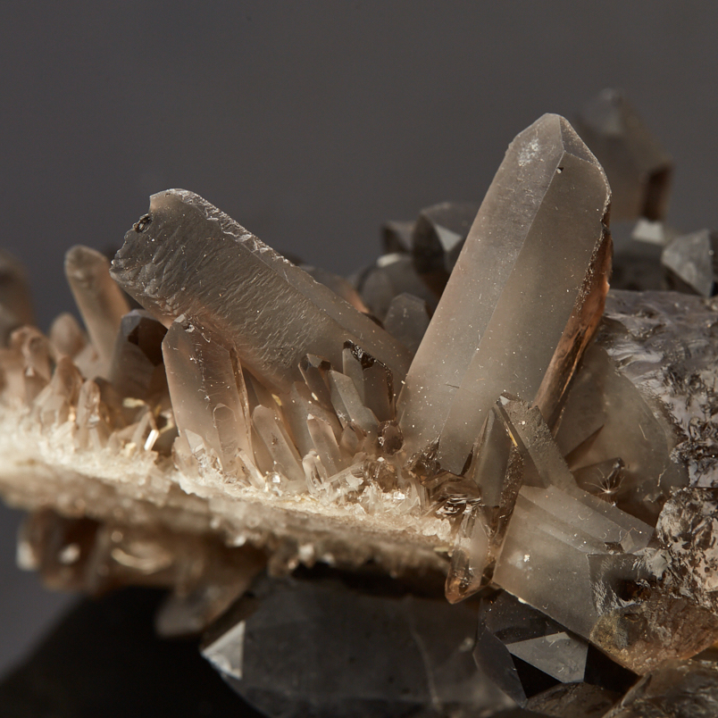 Друза раухтопаз Бразилия 16-20&nbsp;см