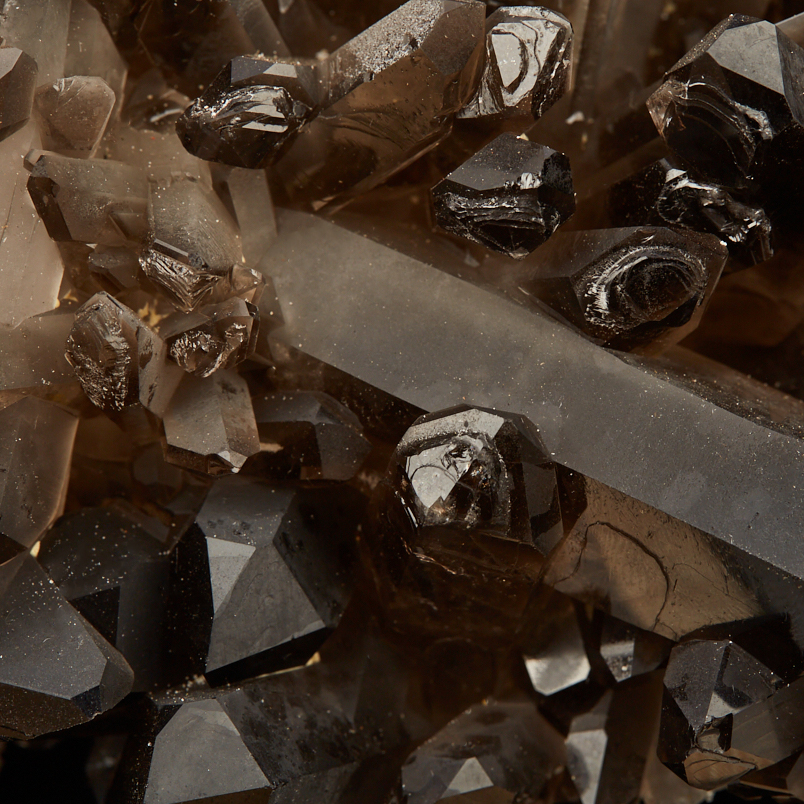 Друза раухтопаз Бразилия 16-20&nbsp;см