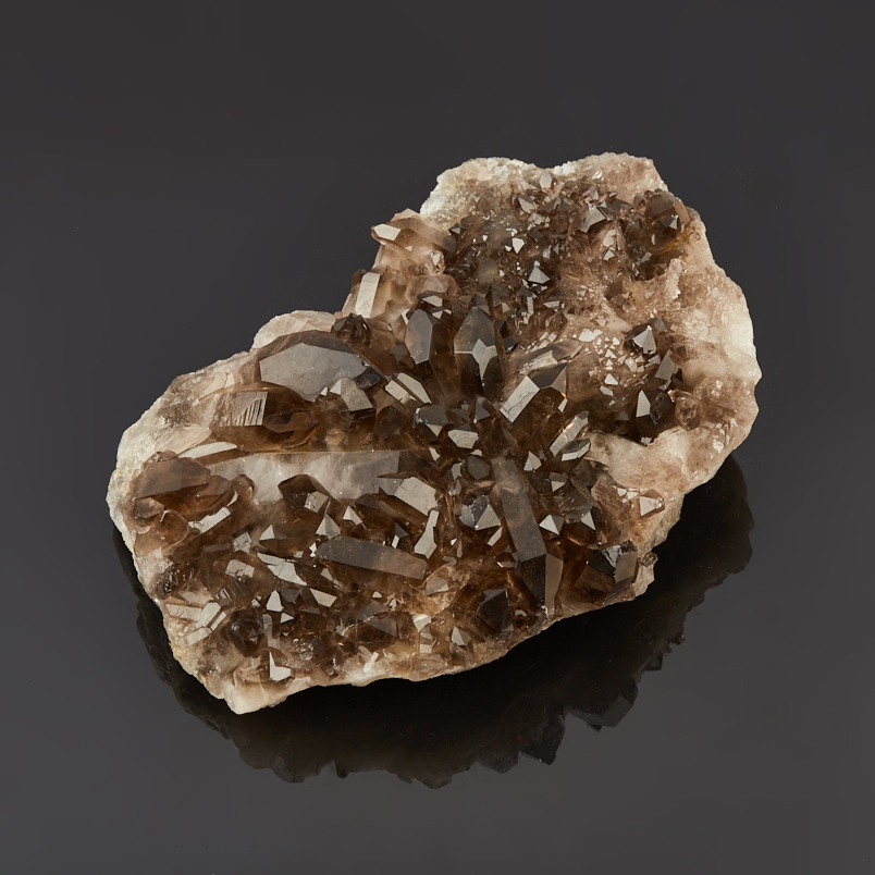 Друза раухтопаз Бразилия 16-20&nbsp;см