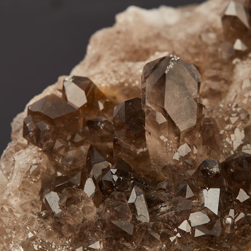 Друза раухтопаз Бразилия 16-20&nbsp;см