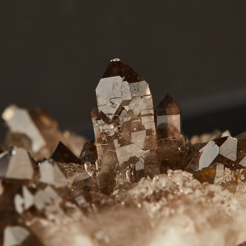 Друза раухтопаз Бразилия 16-20&nbsp;см