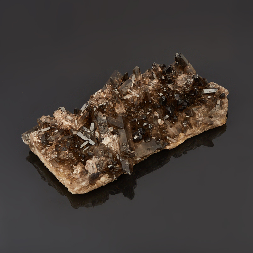 Друза раухтопаз Бразилия 16-20&nbsp;см