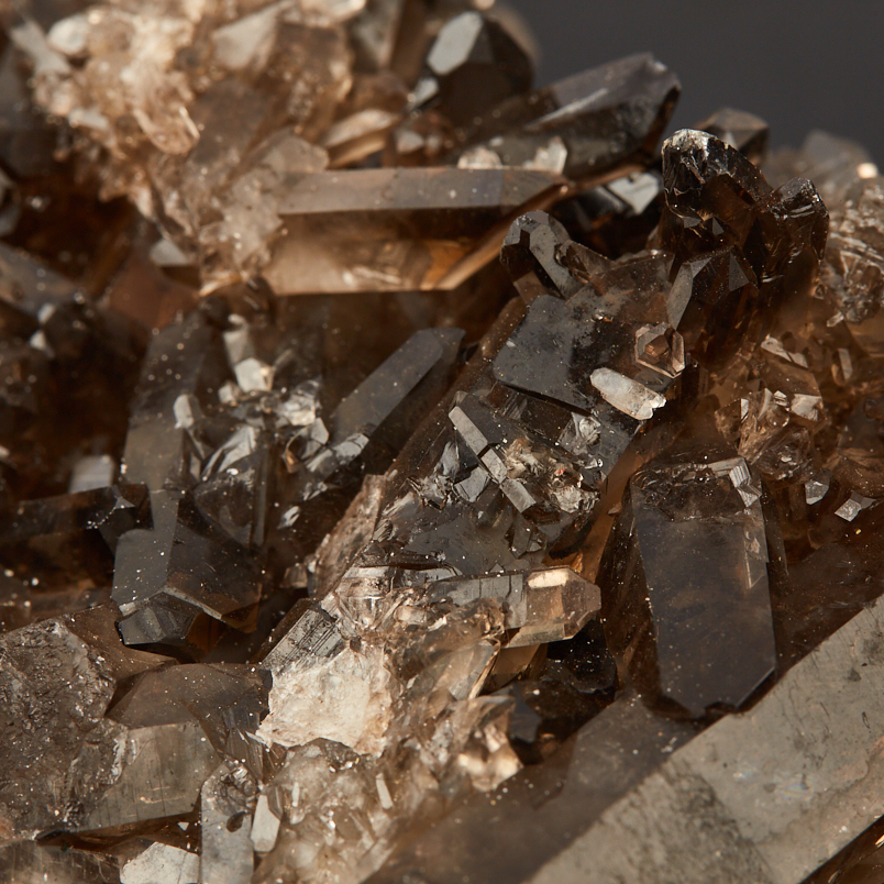 Друза раухтопаз Бразилия 16-20&nbsp;см