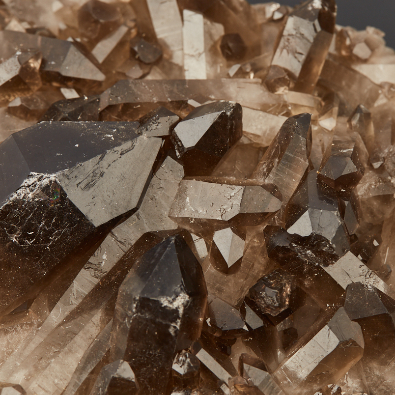 Друза раухтопаз Бразилия 16-20&nbsp;см