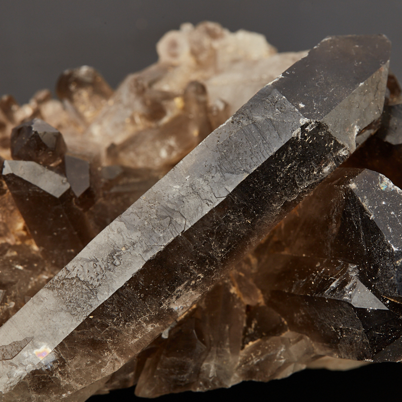 Друза раухтопаз Бразилия от 20 см