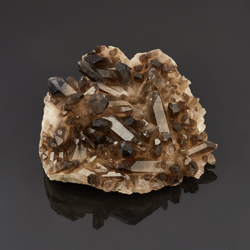 Друза раухтопаз Бразилия 12-16&nbsp;см