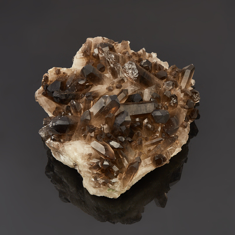 Друза раухтопаз Бразилия 12-16&nbsp;см