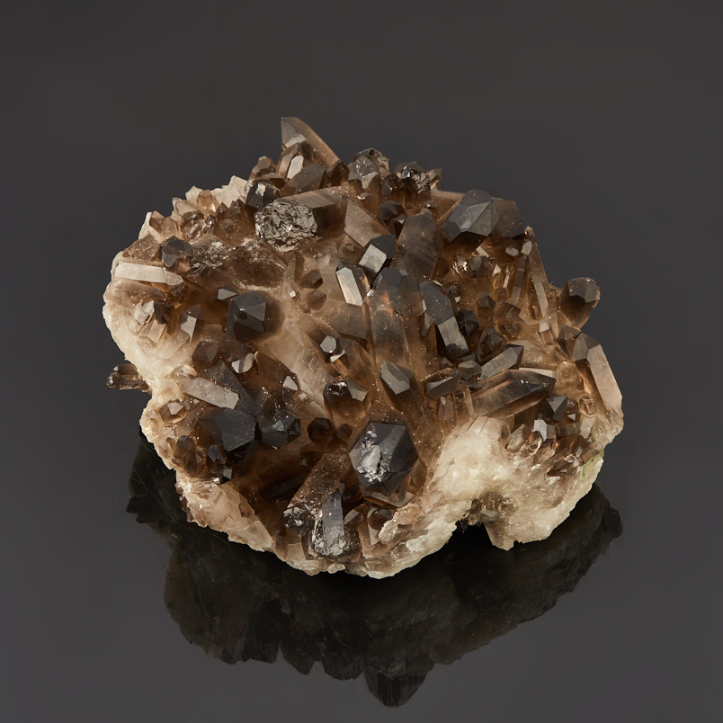 Друза раухтопаз Бразилия 12-16&nbsp;см