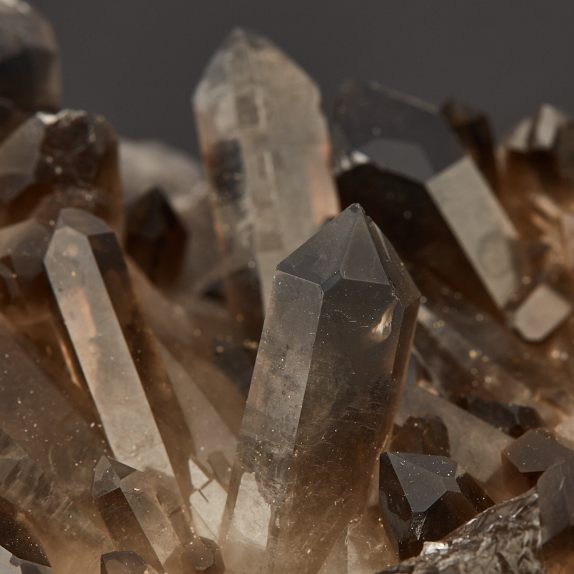 Друза раухтопаз Бразилия 12-16&nbsp;см