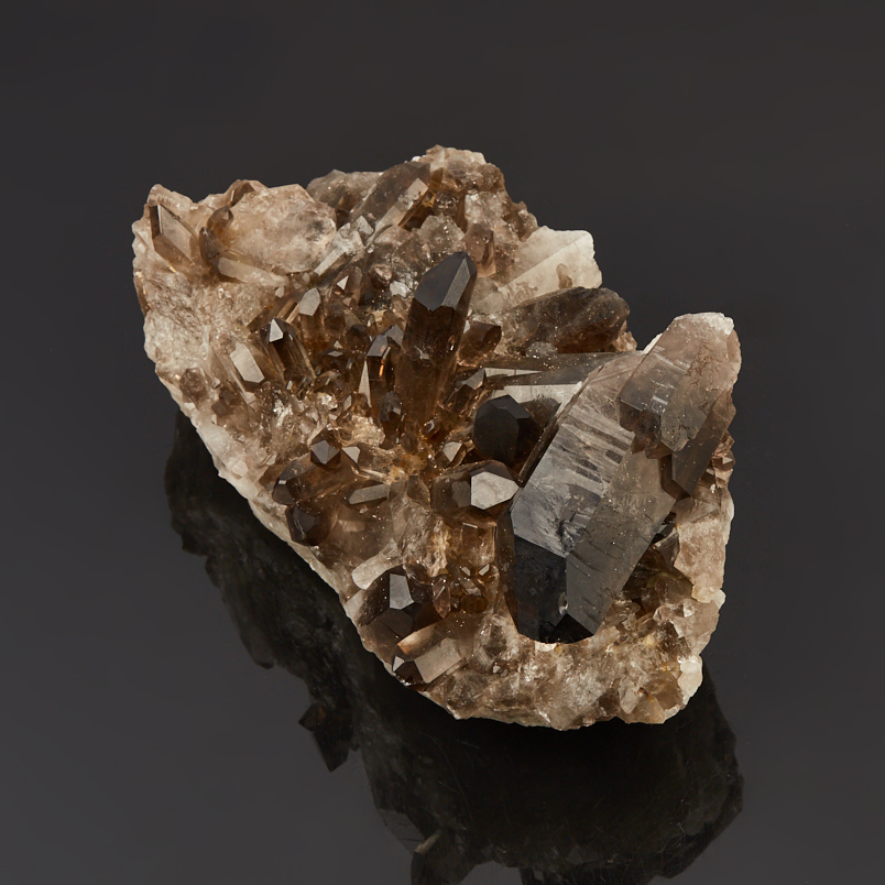 Друза раухтопаз Бразилия 12-16&nbsp;см