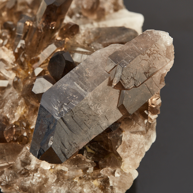 Друза раухтопаз Бразилия 12-16&nbsp;см