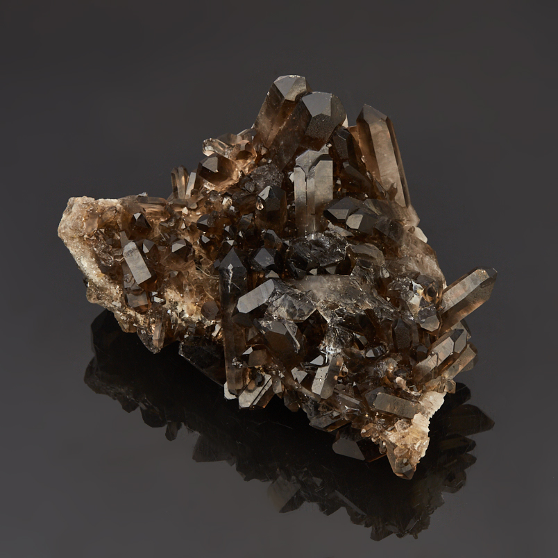 Друза раухтопаз Бразилия 12-16&nbsp;см